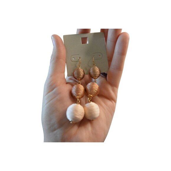 New Boho Tassel Necklace & Earrings Set With Natural Stone Accents - Picture 8 of 12